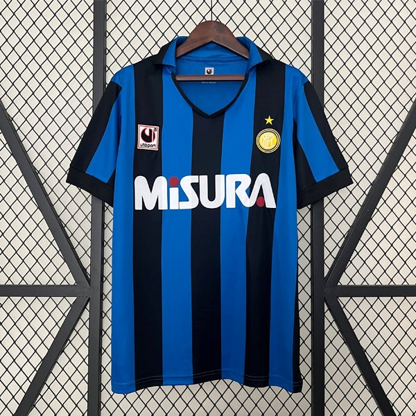 Tailandia Camiseta Inter Milan 1st Retro 1990 1991